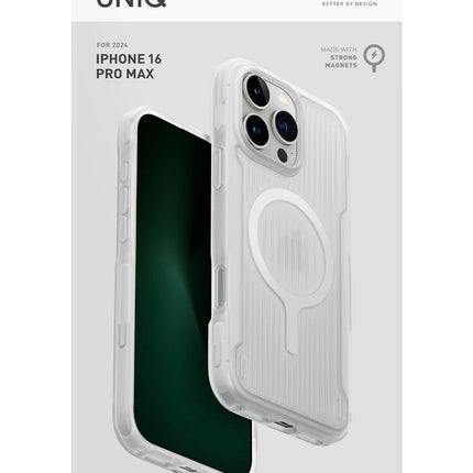 iPhone 16 Pro Combat Active Magsafe Kapak Kılıf - Şeffaf 6