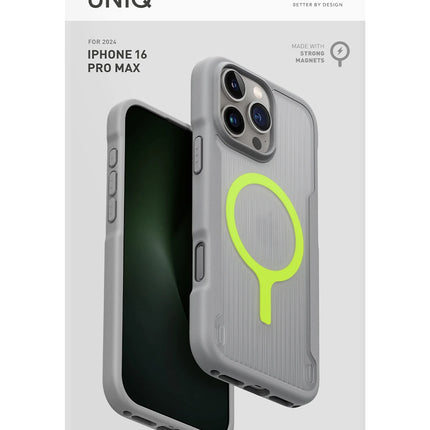 iPhone 16 Pro Combat Active Magsafe Kapak Kılıf - Titan Gri 6