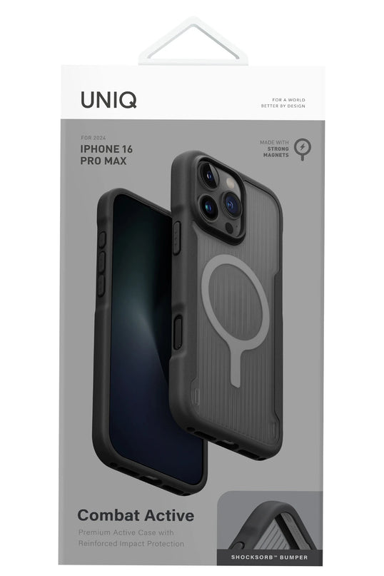 iPhone 16 Pro Max Combat Active Magsafe Kapak Kılıf - Siyah 5