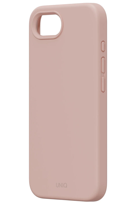 iPhone 16E Lino Hybrid Magsafe Kapak Kılıf - Pembe 3