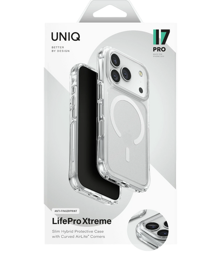 iPhone 18 Pro/17 Pro LifePro Xtreme Magsafe Kapak Kılıf - Şeffaf 2 4