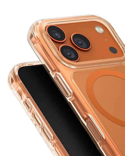 iPhone 18 Pro/17 Pro LifePro Xtreme Magsafe Kapak Kılıf - Turuncu 3