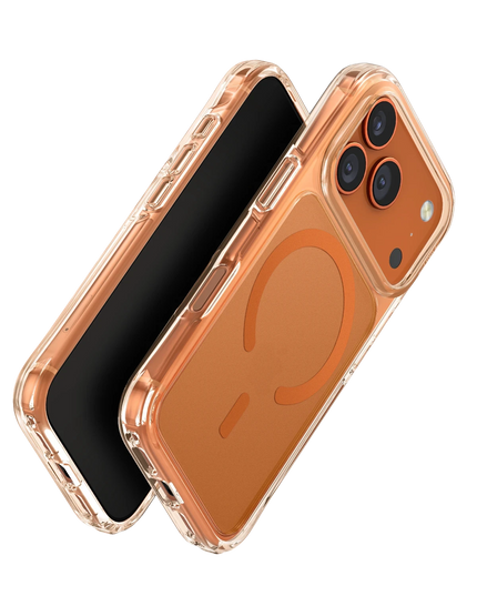 iPhone 18 Pro/17 Pro LifePro Xtreme Magsafe Kapak Kılıf - Turuncu 2