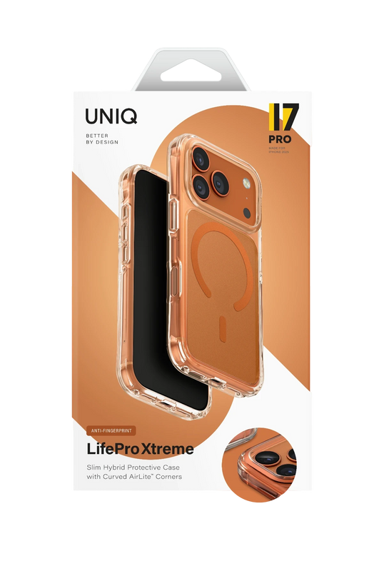 iPhone 18 Pro Max/17 Pro Max LifePro Xtreme Magsafe Kapak Kılıf - Turuncu 4