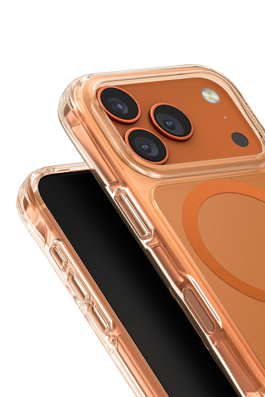 iPhone 18 Pro Max/17 Pro Max LifePro Xtreme Magsafe Kapak Kılıf - Turuncu 3