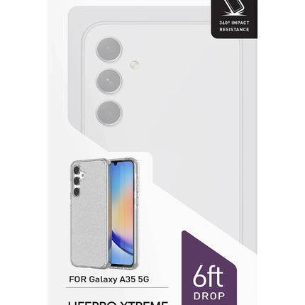 Samsung Galaxy A35 5G LifePro Xtreme Kapak Kılıf - Şeffaf 2