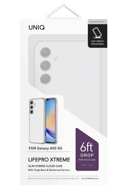 Samsung Galaxy A55 5G LifePro Xtreme Kapak Kılıf - Şeffaf 2