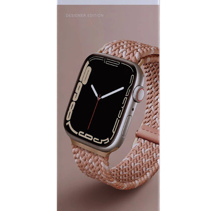 Watch 41mm Aspen Designer Örgülü Kordon - Pembe 3