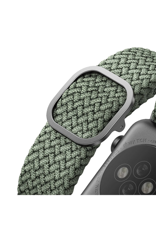 Watch 41mm Aspen Örgülü Kordon - Yeşil 5