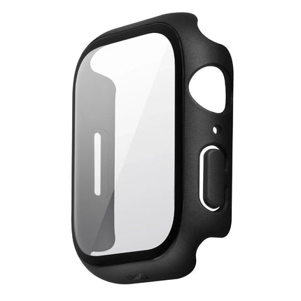 Watch 41mm Legion Camlı Silikon Kasa Koruyucu - Siyah 2
