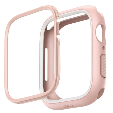 Watch 41mm Moduo Camlı Kasa Ekran Koruyucu - Pembe