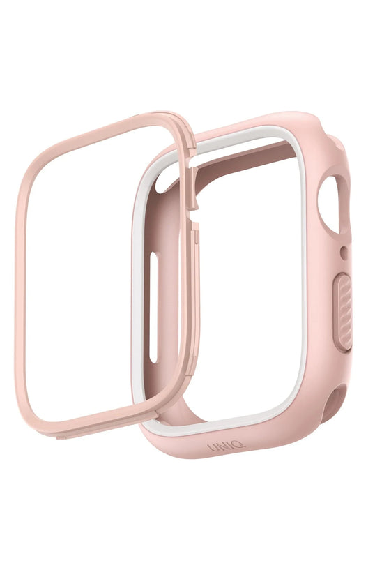 Watch 41mm Moduo Camlı Kasa Ekran Koruyucu - Pembe