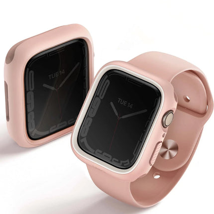 Watch 41mm Moduo Camlı Kasa Ekran Koruyucu - Pembe 3