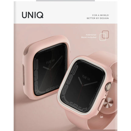 Watch 41mm Moduo Camlı Kasa Ekran Koruyucu - Pembe 4