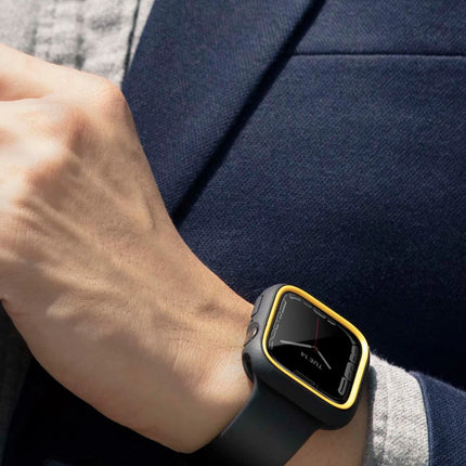 Watch 41mm Moduo Camlı Kasa Ekran Koruyucu - Sarı 6