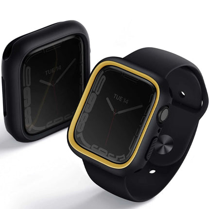 Watch 41mm Moduo Camlı Kasa Ekran Koruyucu - Siyah 3