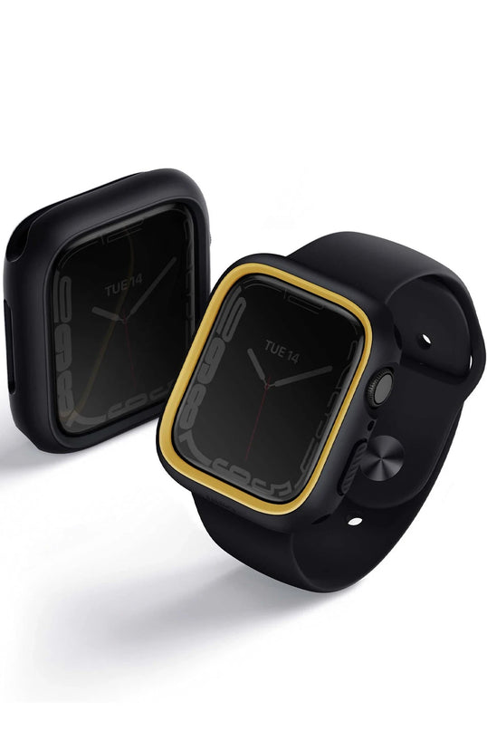 Watch 41mm Moduo Camlı Kasa Ekran Koruyucu - Siyah 3