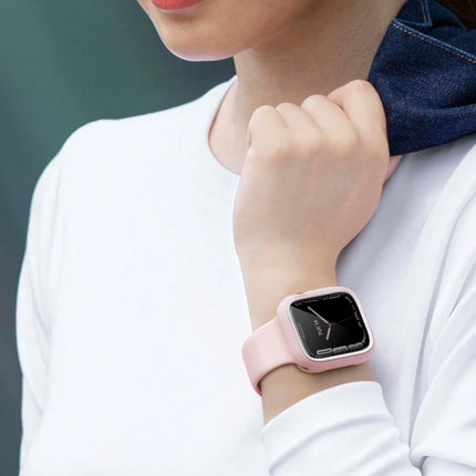 Watch 41mm Moduo Camlı Kasa Ekran Koruyucu - Siyah 5