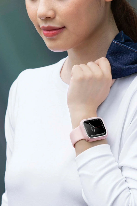 Watch 41mm Moduo Camlı Kasa Ekran Koruyucu - Siyah 5