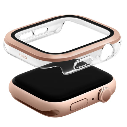 Watch 42mm Voute Camlı Kasa Ekran Koruyucu - Rose Gold 2