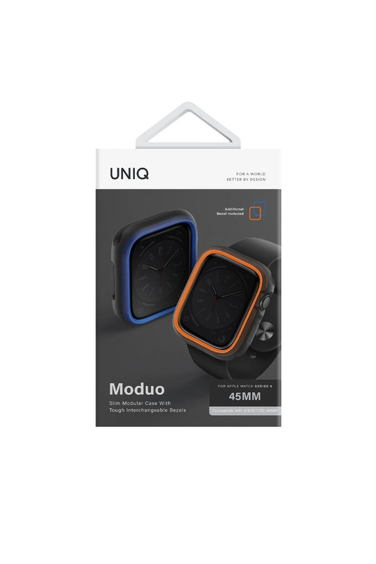 Watch 45mm Moduo Camlı Kasa Ekran Koruyucu - Açık Gri 2 4