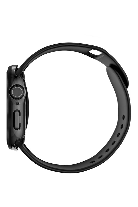 Watch 46mm Voute Camlı Kasa Ekran Koruyucu - Siyah 3