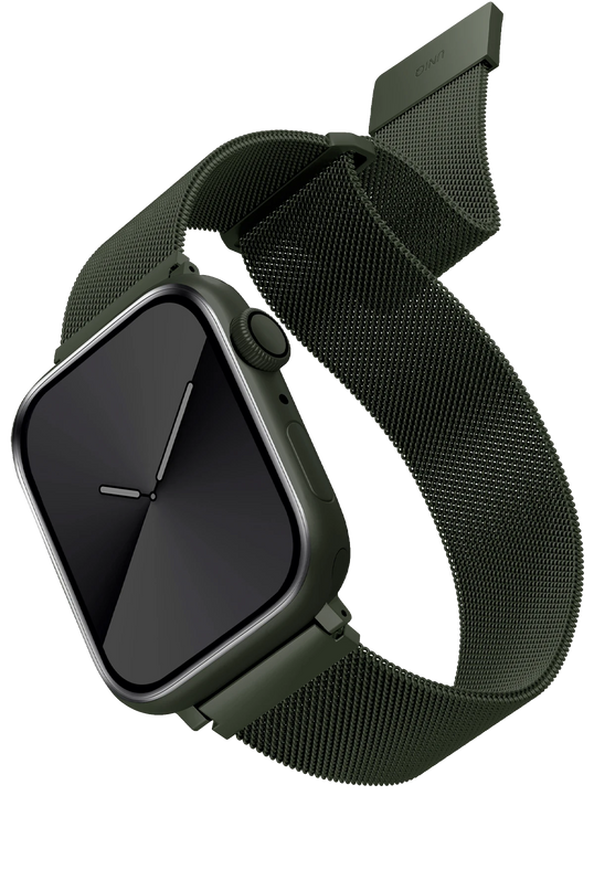 Watch Ultra 41mm Dante Çelik Örgü Kordon - Yeşil