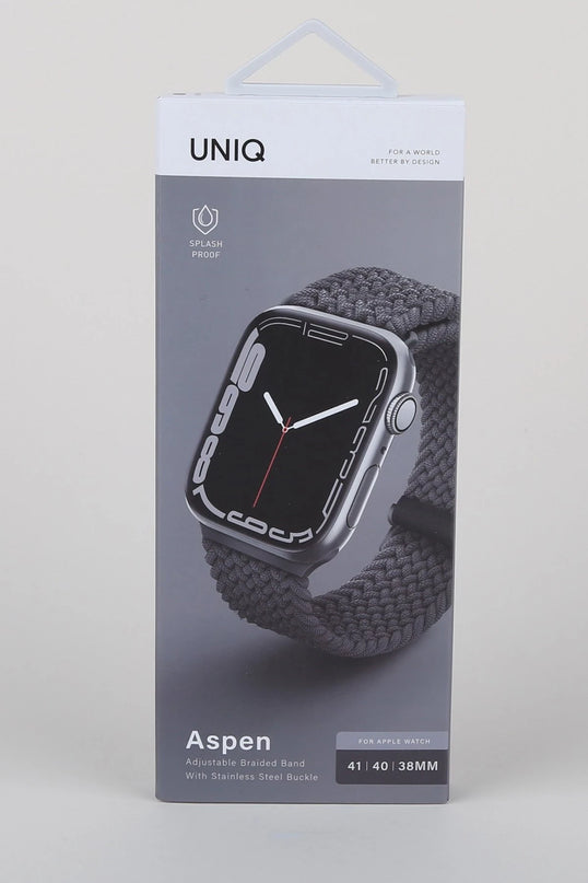 Watch Ultra 49mm Aspen Örgülü Kordon - Gri 7