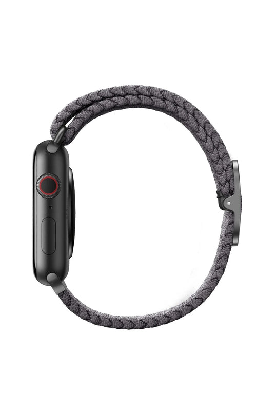 Watch Ultra 49mm Aspen Örgülü Kordon - Gri 4
