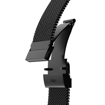 Watch Ultra 49mm Dante Pro Çelik Örgü Kordon - Siyah 2