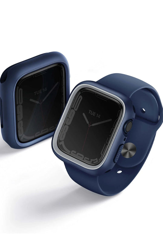 Watch 45mm Moduo Camlı Kasa Ekran Koruyucu - Lacivert 3