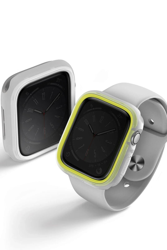 Watch 45mm Moduo Camlı Kasa Ekran Koruyucu - Sarı 3