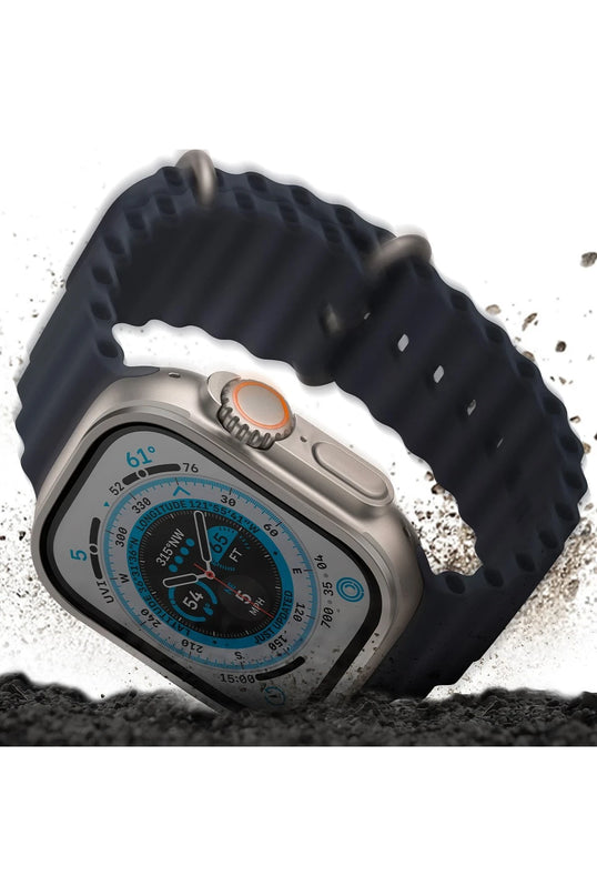 Watch Ultra 49mm Optix Duo Pro Anti Reflective Camlı Çelik Kasa Koruyucu 4