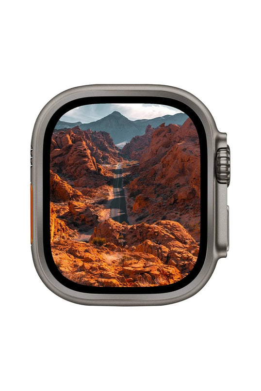 Watch Ultra 49mm Optix Duo Pro Anti Reflective Camlı Çelik Kasa Koruyucu 2