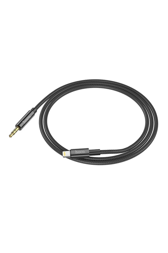 UPA19 1M Hasırlı Lightning to Aux Kablo 2