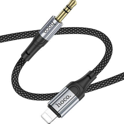 UPA26 1M Hasırlı Lightning to Aux Kablo 2