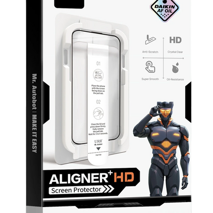 iPhone 17 Pro/18 Pro Aligner+ HD Cam Ekran Koruyucu