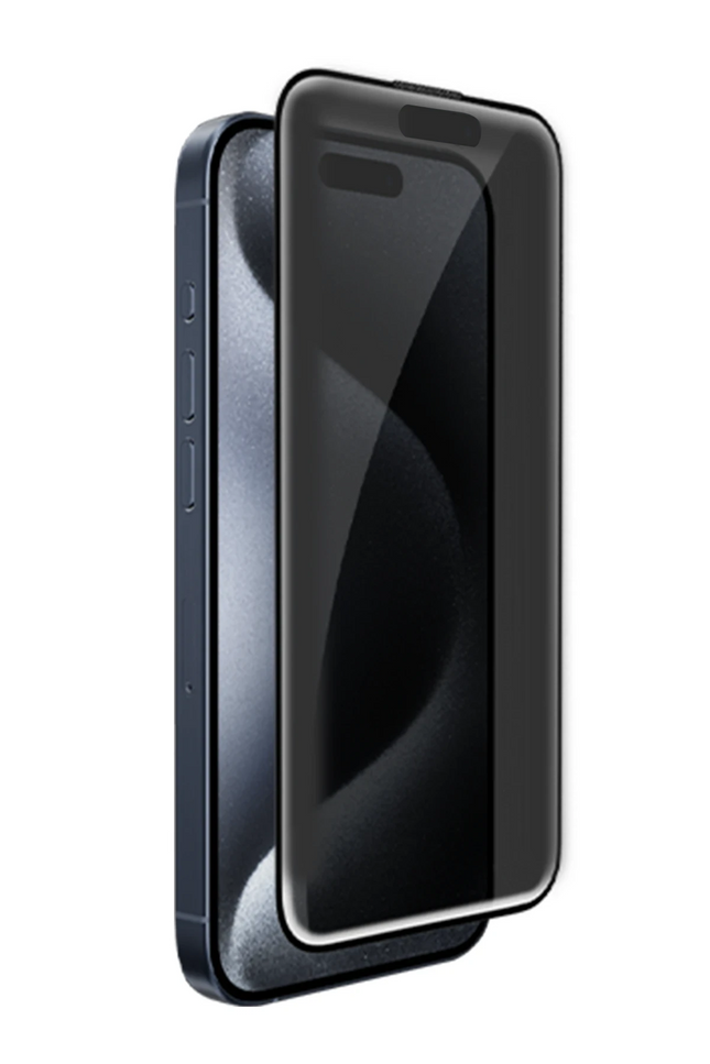 iPhone 18 Pro 2.5D HD 20º Privacy Cam Ekran Koruyucu - Siyah 3