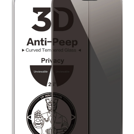 iPhone 18 Pro Max 3D Anti-Peep Curved Hayalet Cam Ekran Koruyucu 3