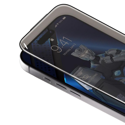 iPhone 18 Pro Max 3D Anti-Peep Curved Hayalet Cam Ekran Koruyucu 2