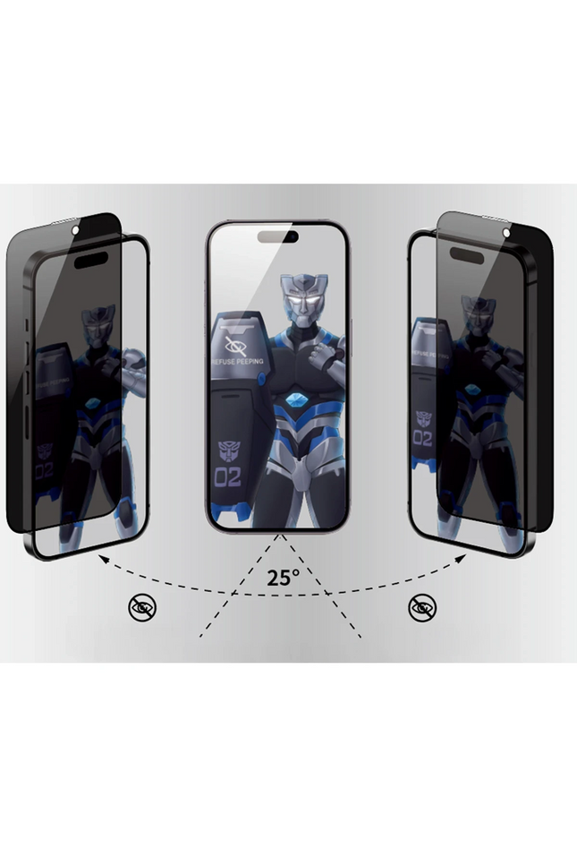 iPhone 18 Pro Max 3D Anti Reflection AR Ultra Hayalet Cam Ekran Koruyucu 3