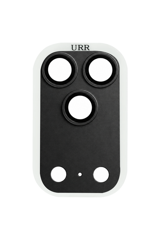 iPhone 18 Pro Max Fans Series Full Alloy Kamera Lens Koruyucu - Siyah 3
