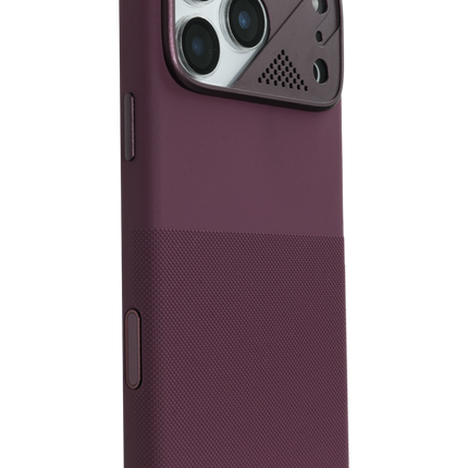 iPhone 18 Pro Max/17 Pro Max Silikon Armor Magsafe Kapak Kılıf - Bordo 3