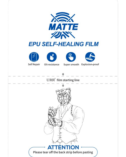 EPU HD Makine Auto Repair Mat Seramik Nano Ekran Koruyucu 20 Adet 2