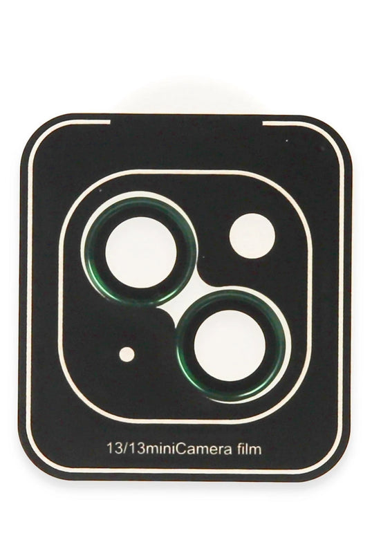 iPhone 13 Titanium Alloy AR Kamera Lens Koruyucu - Yeşil