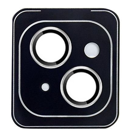 iPhone 14 Fan Series AR Kamera Lens Koruyucu - Gümüş