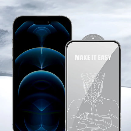 iPhone 14 Pro 2.5D Antistatik Silkscreen Cam Ekran Koruyucu 7