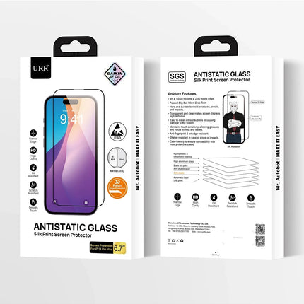 iPhone 14 Pro 2.5D Antistatik Silkscreen Cam Ekran Koruyucu 5