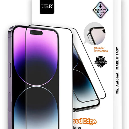 iPhone 14 Pro Max 3D Silikon Edge HD Cam Ekran Koruyucu