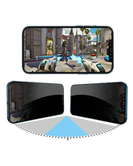 iPhone 14 Pro Max 4 Way Anti Spy 360 Privacy Cam Ekran Koruyucu 2